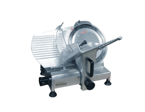 Serv-Ware SLC-12 12" Manual Gravity Feed Slicer, Single Speed, 1/3 hp