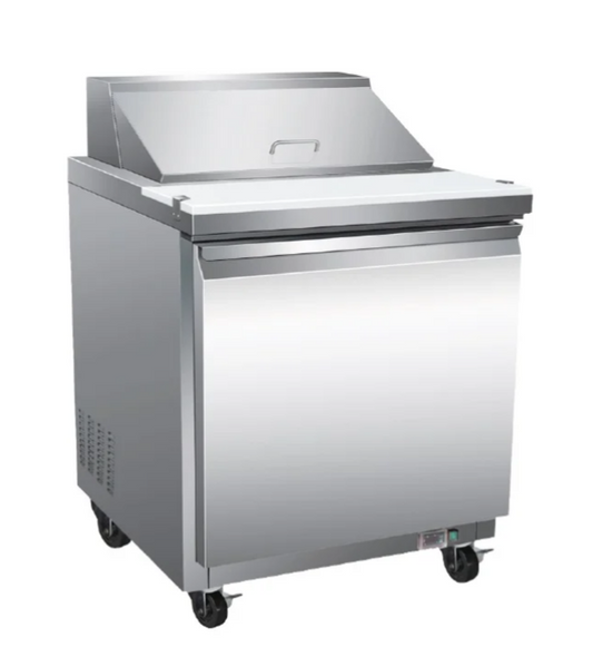 1-Section Sandwich / Salad Prep Table | Serv-Ware