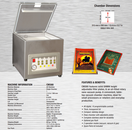 Small Table Top Vacuum Machine | VC999