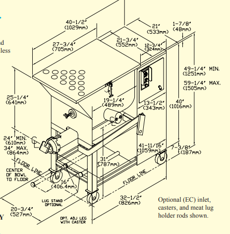 Auto Feed Mixer-Grinder (5HP) | Biro